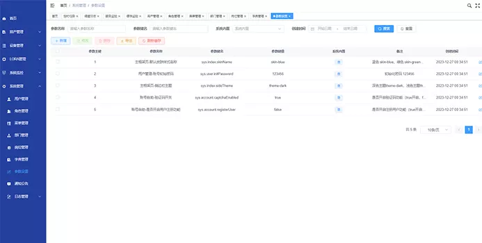 配方管理